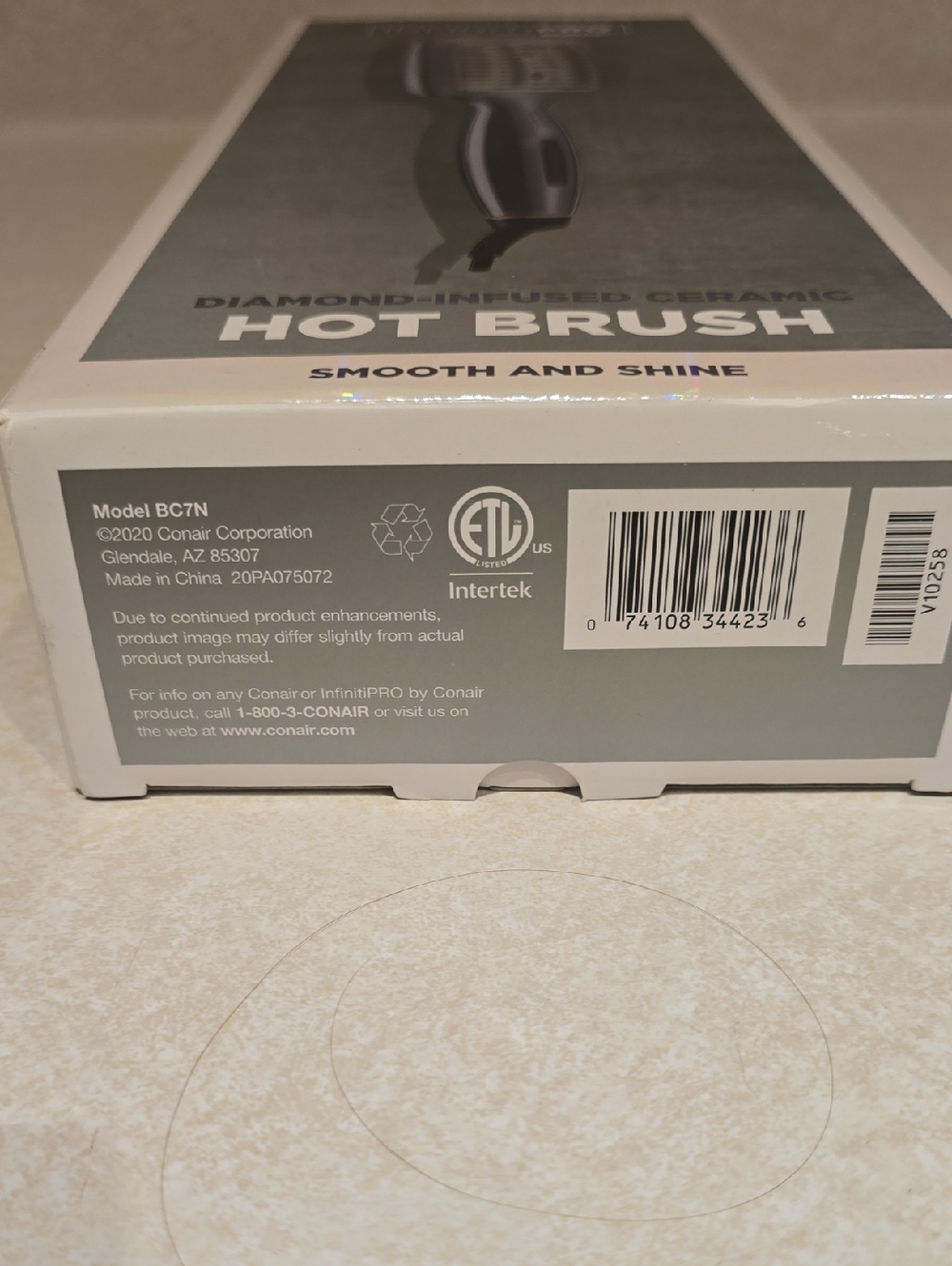 Infiniti Pro By Conair Diamond- Infused Ceramic Hot Brush - Picture 5 of 6